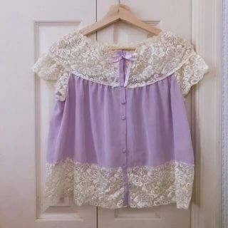 アメリヴィンテージ(Ameri VINTAGE)のレア♡アモナヴィーチュニック トップス ブラウス(シャツ/ブラウス(半袖/袖なし))