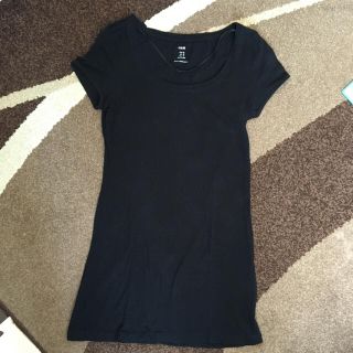 エイチアンドエム(H&M)のH&M＊シンプルロングTシャツ(Tシャツ(半袖/袖なし))