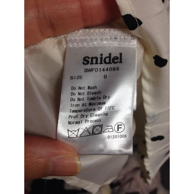 SNIDEL(スナイデル)の♡snidelドットプリーツワンピ♡ レディースのワンピース(ミニワンピース)の商品写真