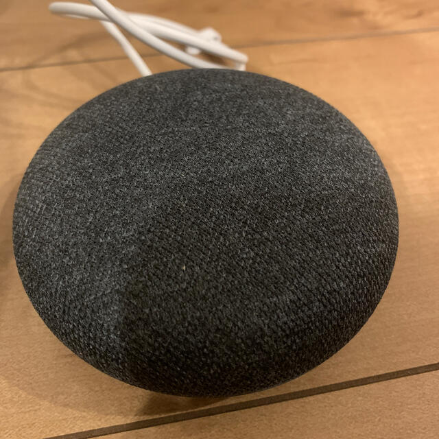 Google Home mini グーグルホームミニ　チャコール　中古 その他のその他(その他)の商品写真