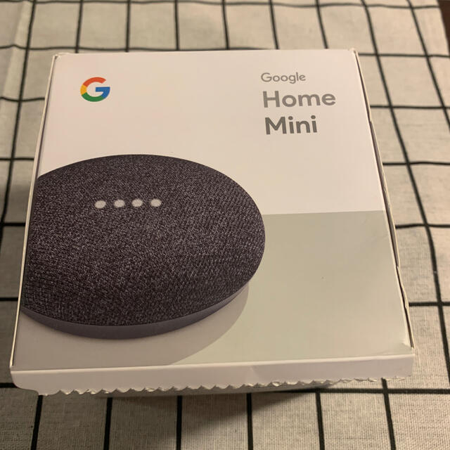 Google Home mini グーグルホームミニ　チャコール　中古 その他のその他(その他)の商品写真