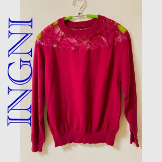 イング(INGNI)のINGNIのレースニット☆美品(ニット/セーター)