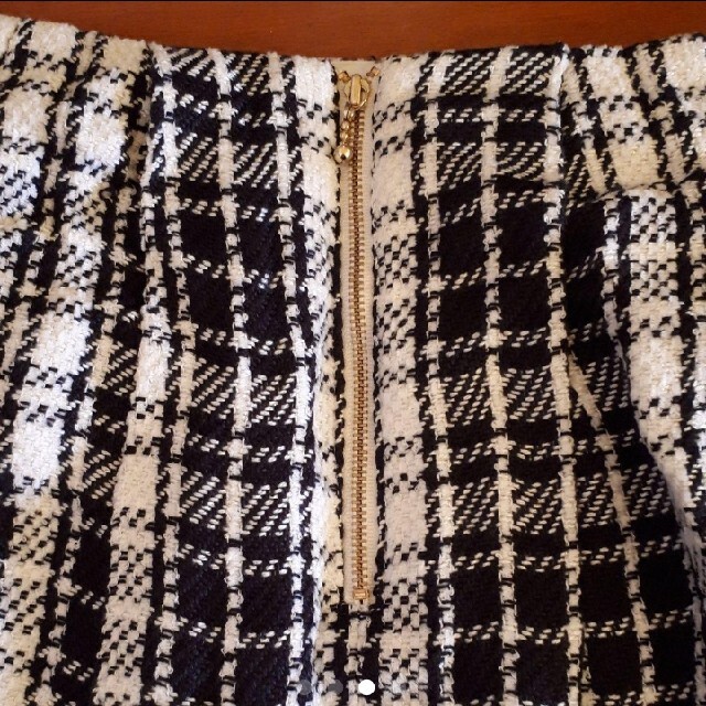 Rope' Picnic(ロペピクニック)のROPE PICNIC　チェック柄　ツイードスカート レディースのスカート(ひざ丈スカート)の商品写真