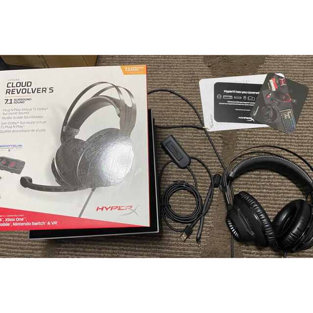 HyperX Cloud Revolver Sオーディオ機器