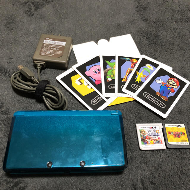 任天堂(ニンテンドウ)のニンテンドー3DS セット エンタメ/ホビーのゲームソフト/ゲーム機本体(携帯用ゲーム機本体)の商品写真