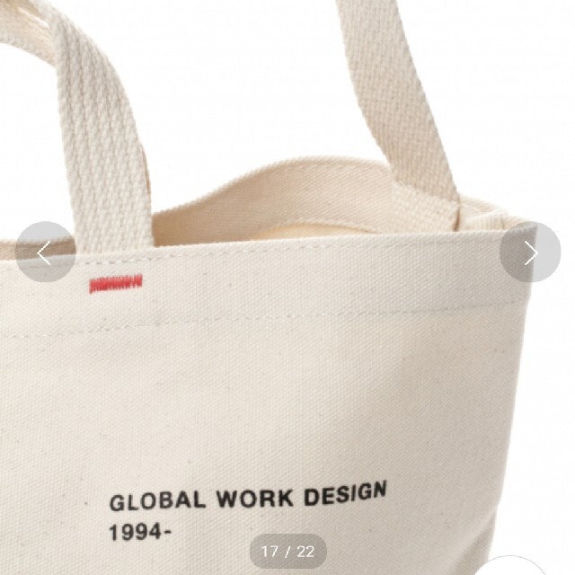 GLOBAL WORK(グローバルワーク)のにゃにゃは様専用　GLOBAL WORK 2way バック レディースのバッグ(トートバッグ)の商品写真