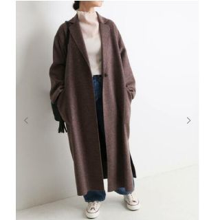 スローブイエナ(SLOBE IENA)の【完売】SLOBE IENA・HAMILTON ダブルフェイスウールロングコート(ロングコート)