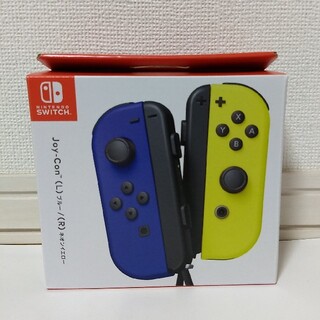 ニンテンドースイッチ(Nintendo Switch)の☆新品・未開封☆Joy-Conブルー/ネオンイエロー(その他)
