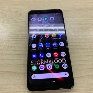 アンドロイド(ANDROID)のPixel3 128gb ホワイト simロック解除済み(スマートフォン本体)