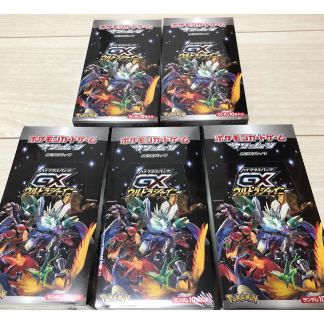 最安値級価格 ウルトラシャイニー 5box シュリンク付き Box/デッキ