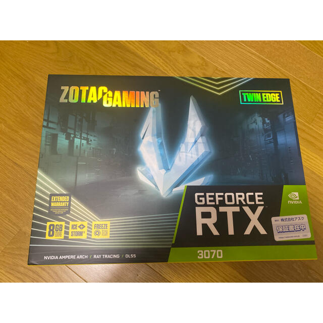 ZOTAC rtx3070 新品未開封PCパーツ