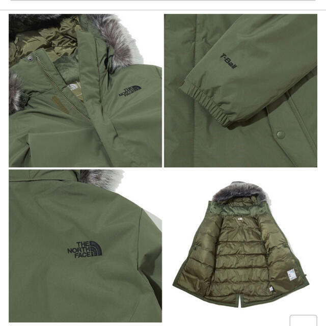 THE NORTH FACE(ザノースフェイス)のノースフェイス 新品タグ付き ダウン ダウンジャケット キッズ 160 レディースのジャケット/アウター(ダウンジャケット)の商品写真