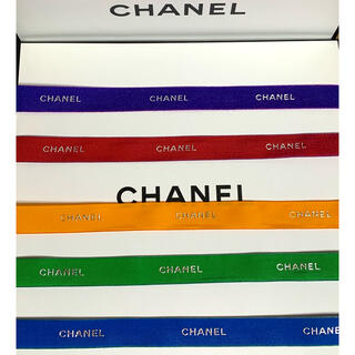 シャネル(CHANEL)のCHANEL ラッピング リボン 5カラー 5m(ラッピング/包装)