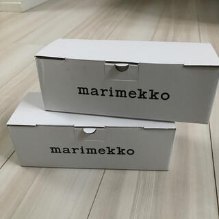 マリメッコ(marimekko)のラテマグ  ギフトBOX 空箱2個セット(ラッピング/包装)