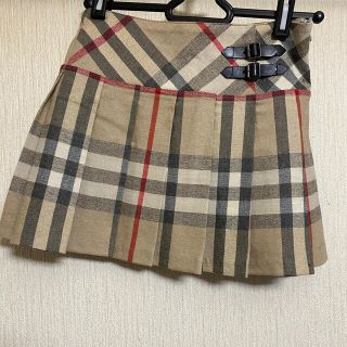 バーバリー(BURBERRY)のBURBERRY CHILDREN チェックプリーツスカート(スカート)