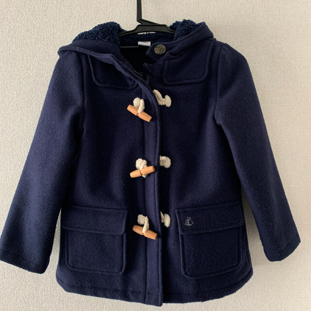 PETIT BATEAU - リンダ様専用 プチバトー ダッフルコート 5ans 110cmの