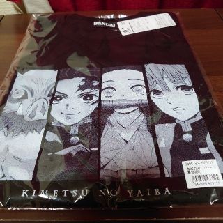 バンダイ(BANDAI)の【未開封】 鬼滅の刃 公式 オフシャル Tシャツ M 黒(Tシャツ/カットソー(半袖/袖なし))