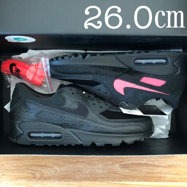 【新品】NIKE AIR MAX 90 エアマックス ブラック レッド