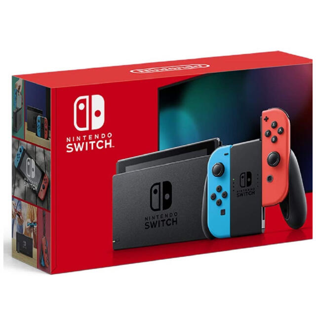 Nintendo Switch(ニンテンドースイッチ)の【新品未開封】Nintendo Switch 本体 (ニンテンドースイッチ) エンタメ/ホビーのゲームソフト/ゲーム機本体(家庭用ゲーム機本体)の商品写真