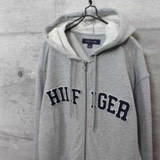 トミーヒルフィガー(TOMMY HILFIGER)の古着 TOMMY HILFIGER トミーヒルフィガー ジップアップパーカー(パーカー)