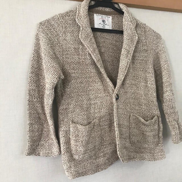 ZARA KIDS(ザラキッズ)のZARA ザラ キッズ　かのこ編みカーディガン  120cm キッズ/ベビー/マタニティのキッズ服男の子用(90cm~)(カーディガン)の商品写真