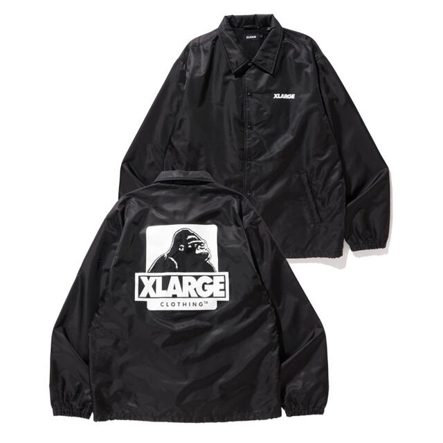 XLARGE EMBROIDERY COACHES JACKET - ナイロンジャケット