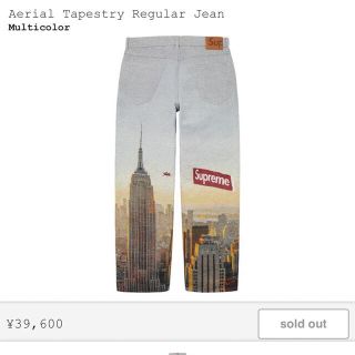 シュプリーム(Supreme)のAerial Tapertry Regular jean36 (デニム/ジーンズ)