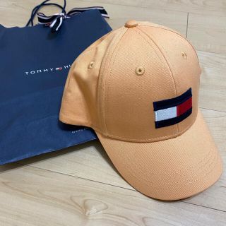 トミーヒルフィガー(TOMMY HILFIGER)のtommy hilfiger トミーヒルフィガー　キャップ　オレンジ(キャップ)