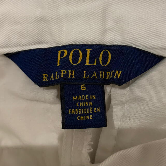 POLO RALPH LAUREN(ポロラルフローレン)のKids ラルフローレン　ショートパンツ　サイズ6 キッズ/ベビー/マタニティのキッズ服男の子用(90cm~)(パンツ/スパッツ)の商品写真