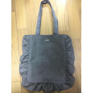 スナイデル(SNIDEL)のフリル トートバッグ ♡ サブバッグ(トートバッグ)