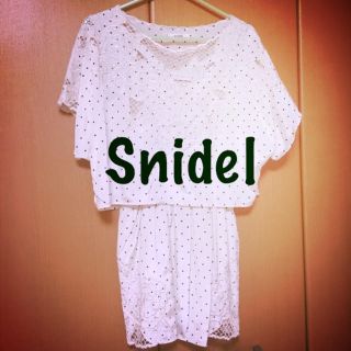 スナイデル(SNIDEL)の【Snidel】アンサンブルワンピース♡(ミニワンピース)