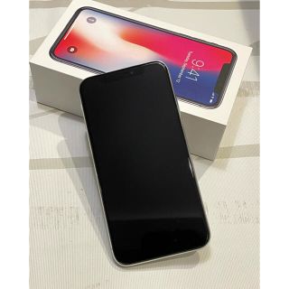 アップル(Apple)のiPhone 10 Ⅹ 256GB 起動確認 本体 Apple(スマートフォン本体)