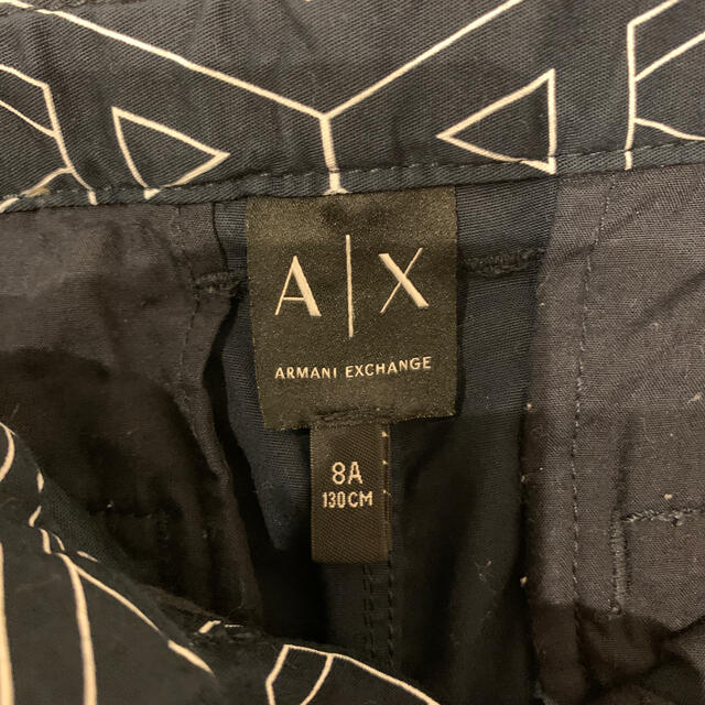 ARMANI EXCHANGE(アルマーニエクスチェンジ)のKids アルマーニエクスチェンジ　ショートパンツ　サイズ8 キッズ/ベビー/マタニティのキッズ服男の子用(90cm~)(パンツ/スパッツ)の商品写真