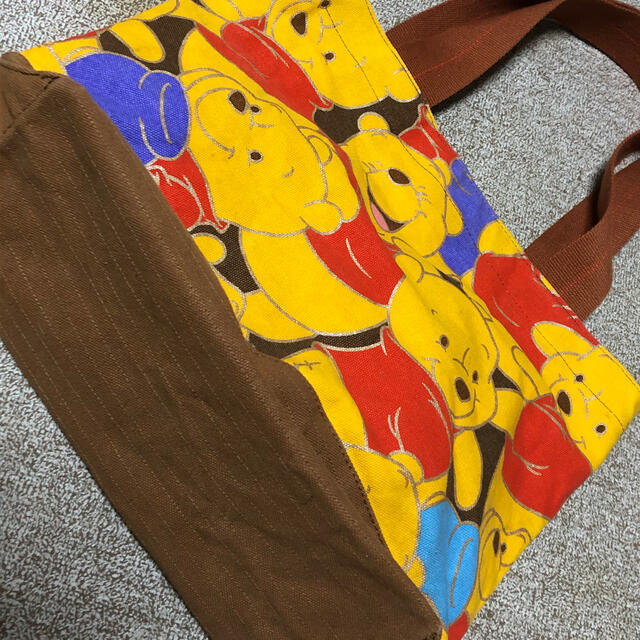 くまのプーさん(クマノプーサン)のディズニー　プーさんの手提げバック レディースのバッグ(トートバッグ)の商品写真
