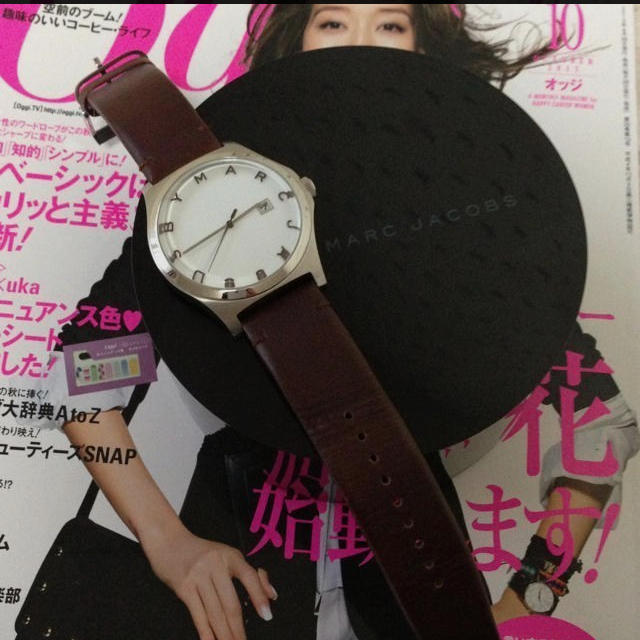 MARC JACOBS(マークジェイコブス)のmarc腕時計♡最終値下げ！ レディースのファッション小物(腕時計)の商品写真