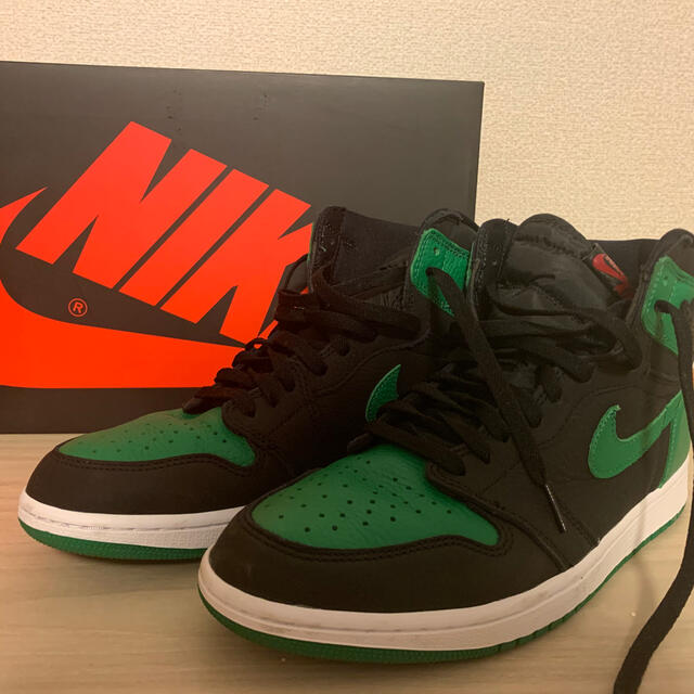 AIR JORDAN 1 PINE GREEN 29.0cnスニーカー