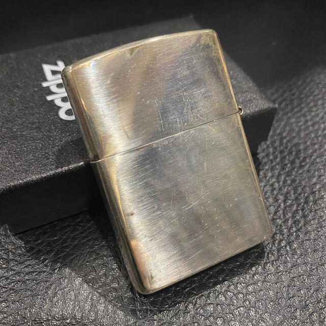 アサヒ(アサヒ)の【ZIPPO】アサヒ スーパードライ シルバー ジッポライター 箱付き メンズのファッション小物(タバコグッズ)の商品写真