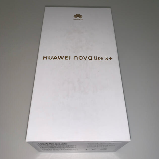 【SIMフリー】HUAWEI nova lite 3+ ブルー 未開封