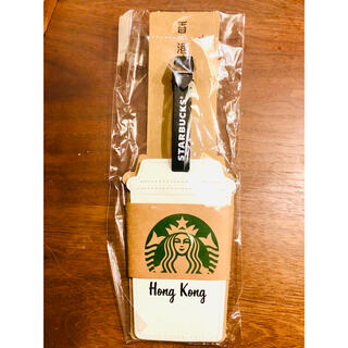 スターバックスコーヒー(Starbucks Coffee)のSTARBUCKS スターバックス 香港限定　バッグタグ(スーツケース/キャリーバッグ)