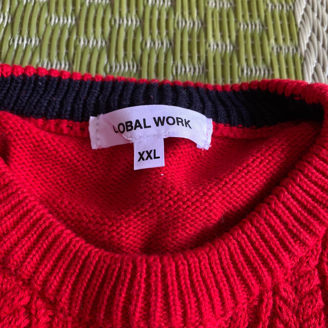 GLOBAL WORK(グローバルワーク)のグローバルワーク　ニット　XXL キッズ/ベビー/マタニティのキッズ服男の子用(90cm~)(ニット)の商品写真