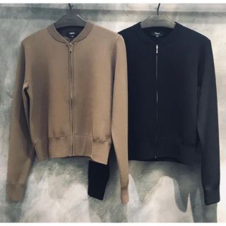 Theory 19aw ニットブルゾン