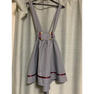 アマベル(Amavel)のmiru×2さん専用　アマベル　サス付きスカート　ワンピース(ひざ丈スカート)