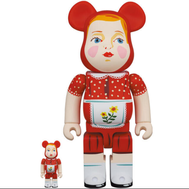 MEDICOM TOY(メディコムトイ)のBE@RBRICK Nathalie Lete Chaperon rouge  エンタメ/ホビーのおもちゃ/ぬいぐるみ(キャラクターグッズ)の商品写真