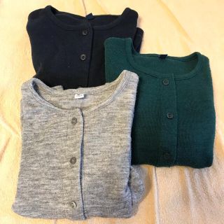 ユニクロ(UNIQLO)のグリーンのみ　専用(カーディガン)