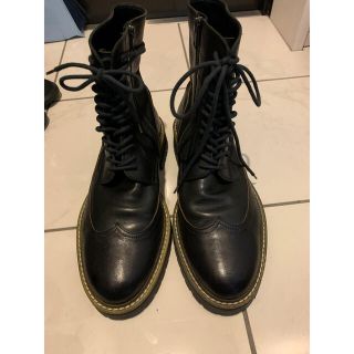 ANN DEMEULEMEESTER  コンバットブーツ　27.5センチ