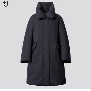 ジルサンダー(Jil Sander)のハイブリッドダウンコート　ネイビー　ジルサンダーコラボ　UNIQLO(ダウンジャケット)