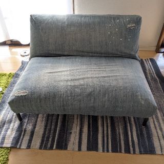 ジャーナルスタンダード(JOURNAL STANDARD)のRODEZ SOFA 2Pデソファ 二人掛け（デニム）おまけつき(二人掛けソファ)