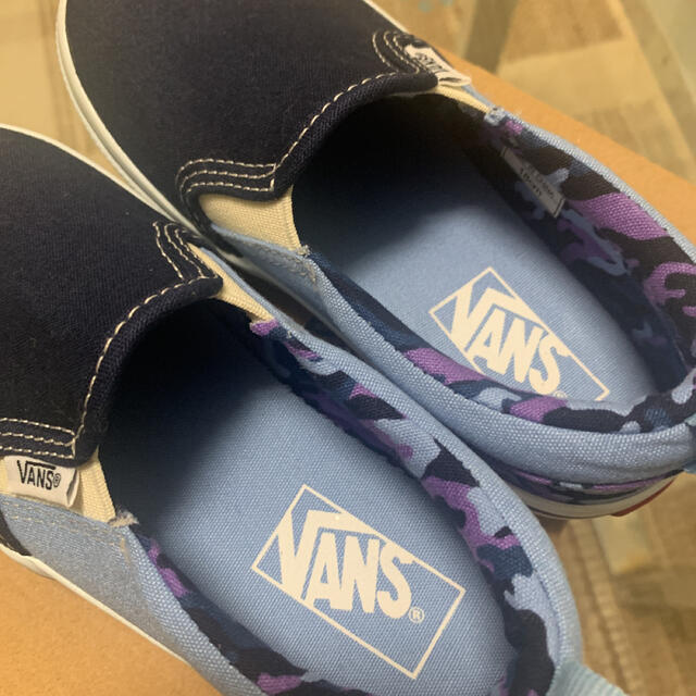 VANS(ヴァンズ)のVANS スリッポン スニーカー　18cm キッズ/ベビー/マタニティのキッズ靴/シューズ(15cm~)(スリッポン)の商品写真