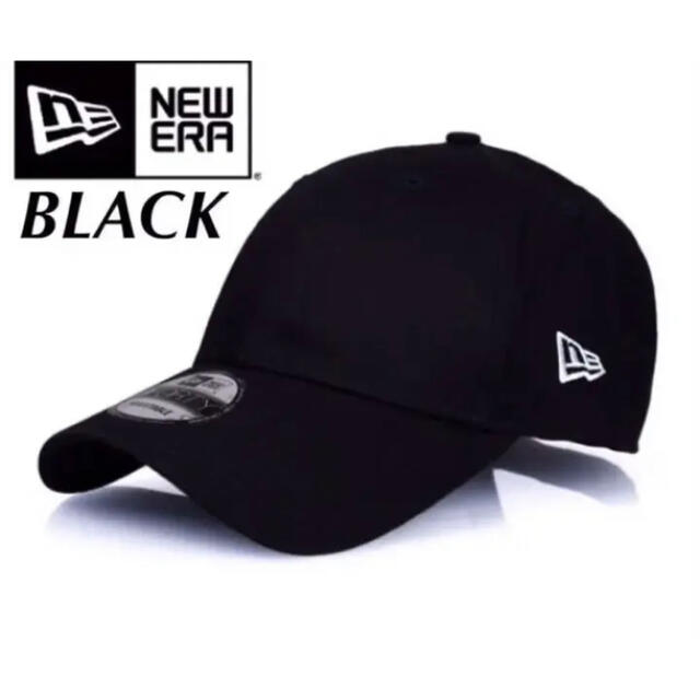 NEW ERA(ニューエラー)のニューエラ キャップ 黒 ベーシック ブラック アジャスタブル Black メンズの帽子(キャップ)の商品写真
