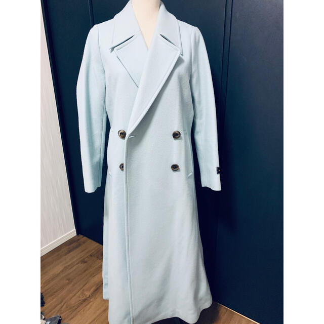 ノベルティ付き AMERI ロングコート ブルー - winterparksmiles.com